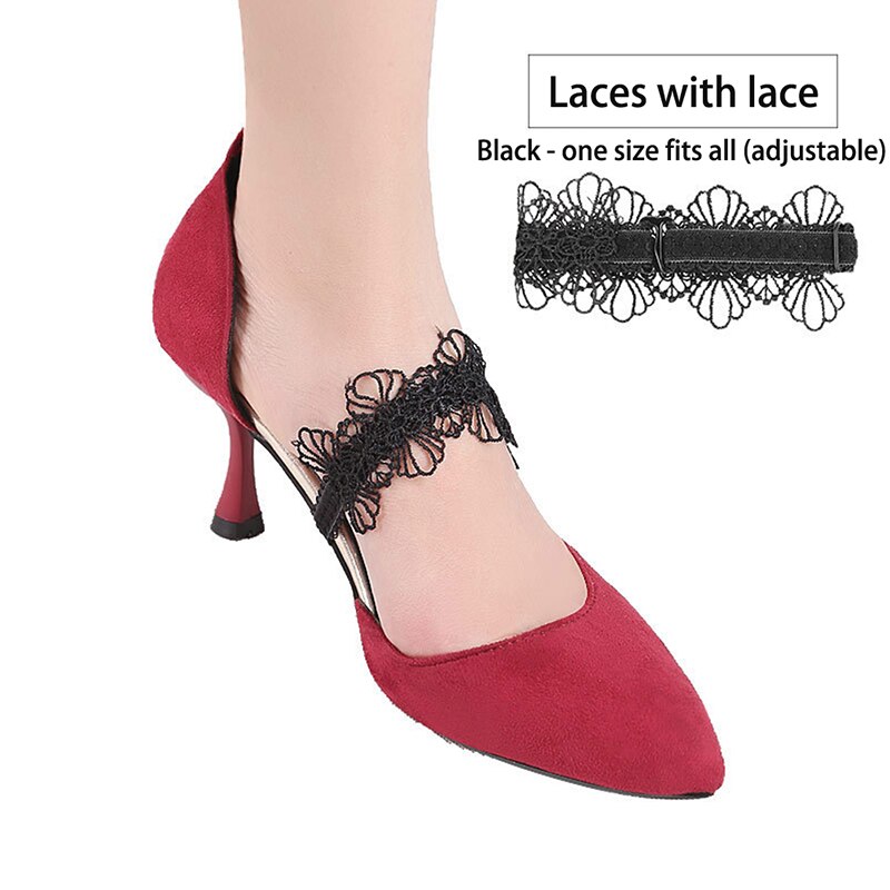 Shoelace High-heeled Shoes Anti-falling Artifact Lazy People Tying Laces Lazy Lace Easy To Installation Shoelace Charm Stretch