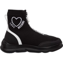 Shoes High Top Trainers Sneakers - Black - Love Moschino Sneakers