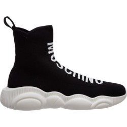 Shoes High Top Trainers Sneakers - Black - Moschino Sneakers
