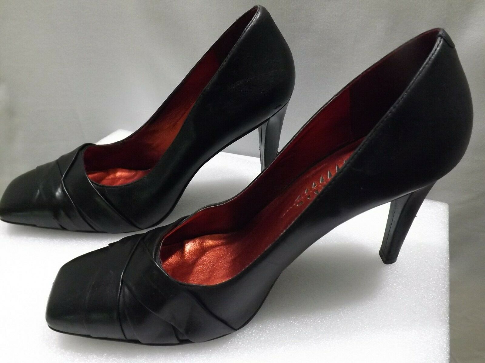 Shoes Women Black High Heels Dressy Solid Closed Toe Stiletto Pump Sexy Slip on