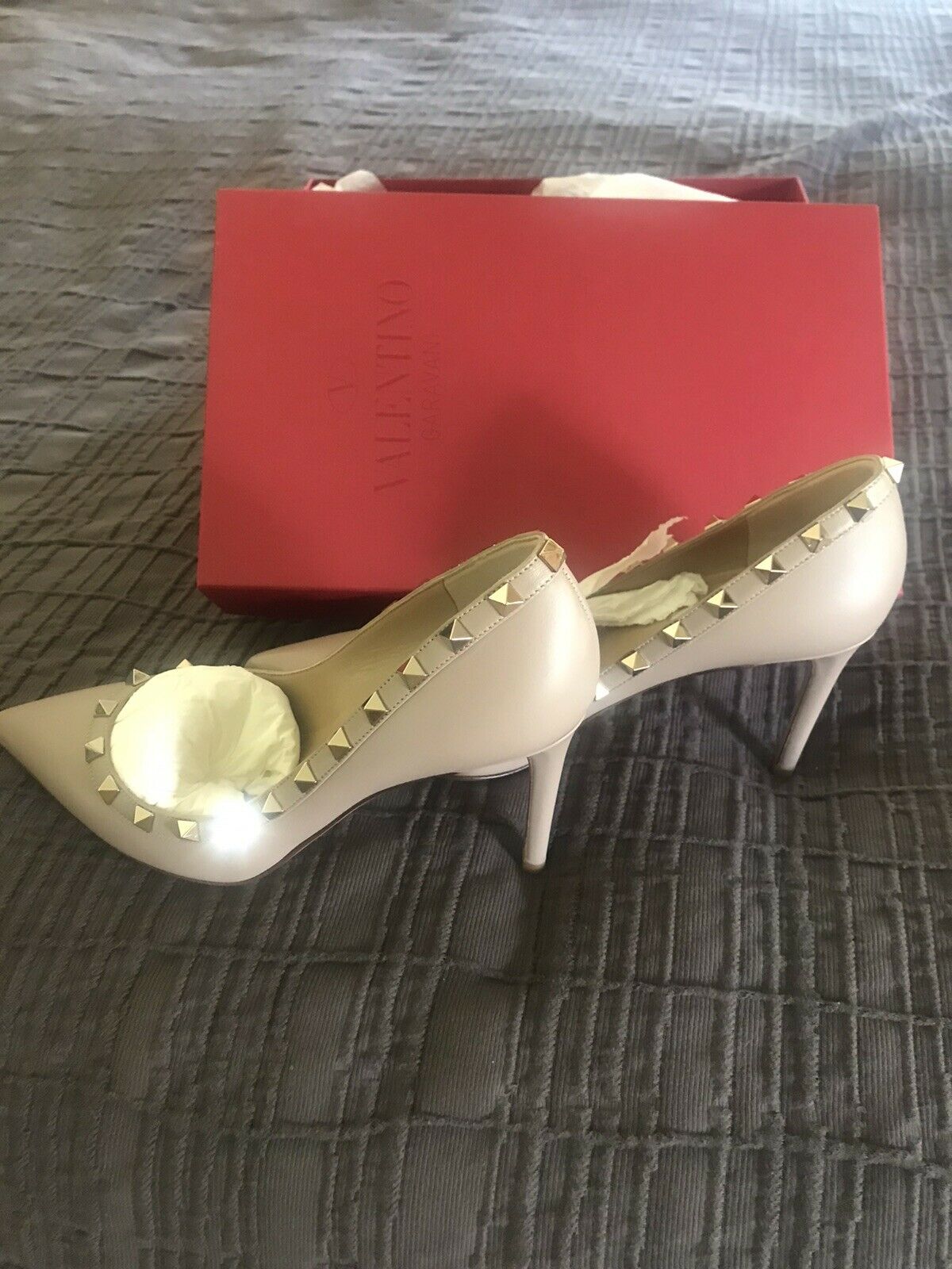 shoes women high heels size 8 1/2 brand new valentino