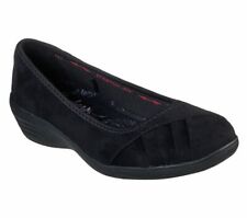 Skechers Kiss Smooch Memory Foam Women's Slip On Comfort Wedge Dress Shoes 49881