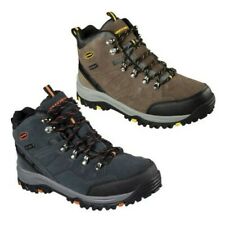Skechers Mens Relment Pelmo Waterproof Hiking Walking Cushioned Ankle Boots