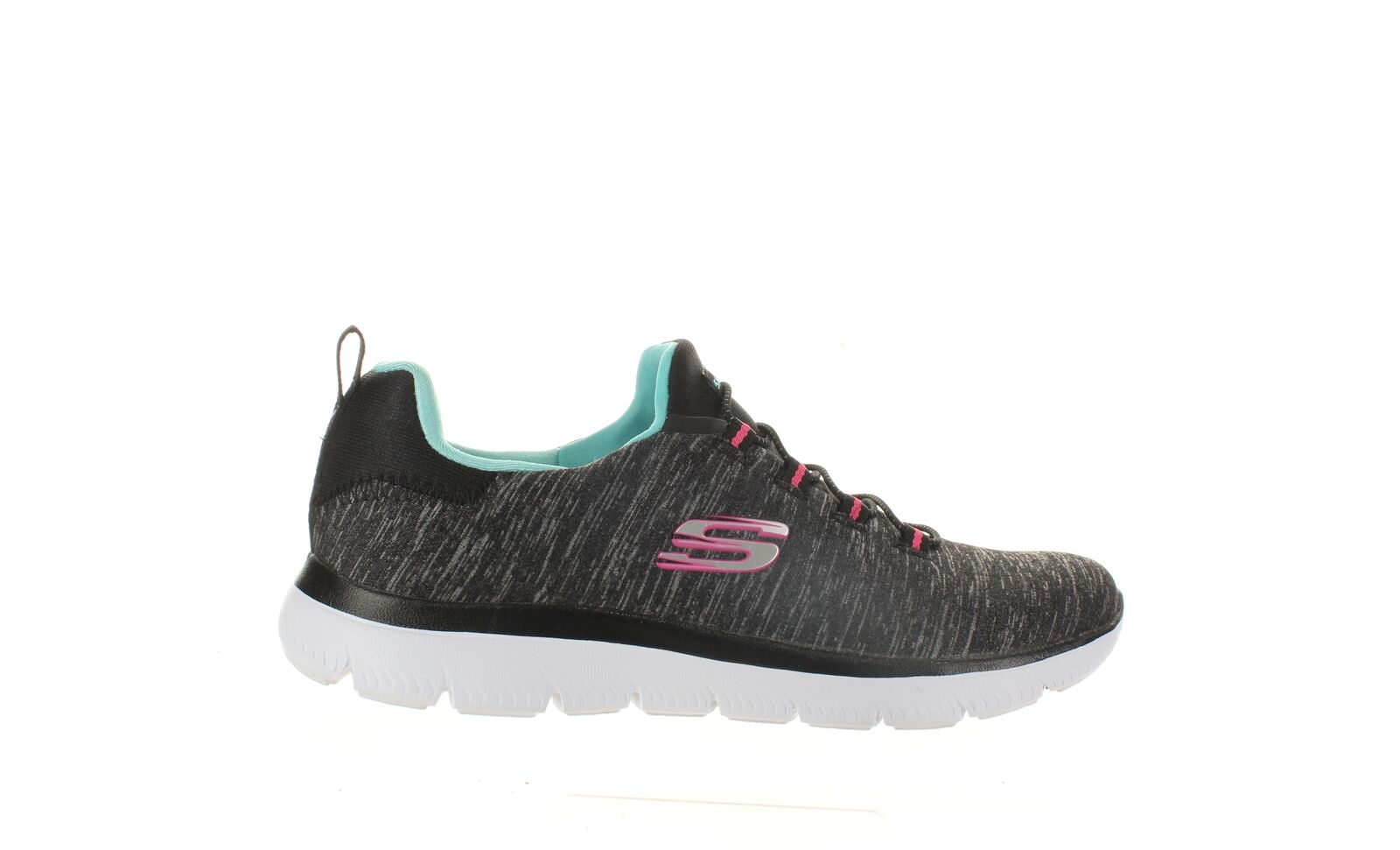 Skechers Womens Summits-Quick Getaway Bklb Walking Shoes Size 7 (1187009)