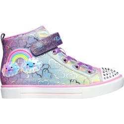Skechers Youth Girl Twinkle Sparks Magic-Tastic Sneaker Shoes, Size 11 Medium