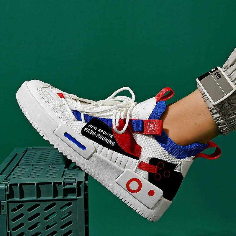 Sneakers Sport Boys Running Shoes Man Wedge Heels Fashionable Sports Shoes Anti-Skid Soled Luxury Brand Sneakers Sneker Tennis