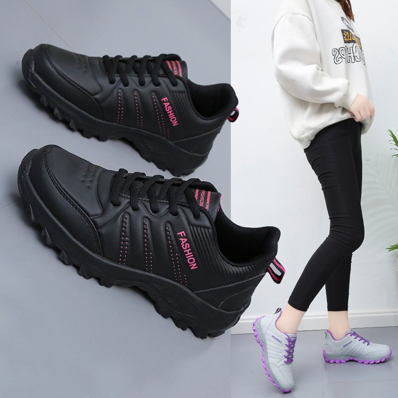 Sneakers women shoes 2021 walking footwear comfortable casual shoes women sneakers platform leather zapatillas mujer