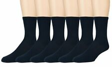 Sonoma Women's Crew Socks Solid & Patterned Dress Socks 6 Pairs Shoe Size 4-10