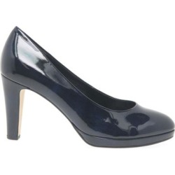 Splendid Womens High Heel Court Shoes - Blue - Gabor Heels
