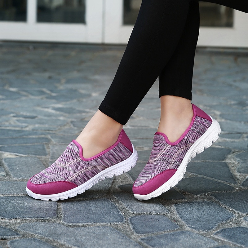 Spring autumn 2020 Women Non-slip light flat Shoes Fashion Female Casual Shoes Sneakers Zapatillas Mujer Casual ladies shoes