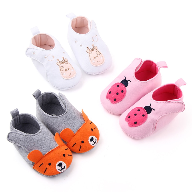 Spring Autumn Newborn Baby Boy Shoes sapato Infantil Kids Baby Girls Shoes Cartoon Animal Sneakers Toddlers Shoes First Walkers