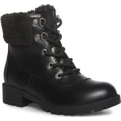 Steve Madden Big Girls Lace Up Hiking Boots