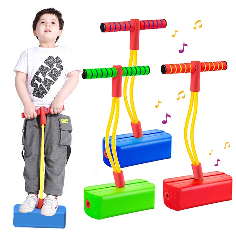 Stick Jumping Shoes Children's Frog Bouncer Outdoor Playset for Kids Fun Sports Fitness Equipment Games for children lawn games