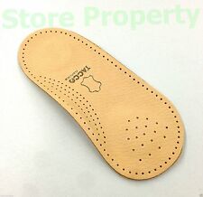 TACCO 676 Nova 3/4 Orthotic Arch Support Leather Insoles Dress Shoe Inserts NEW