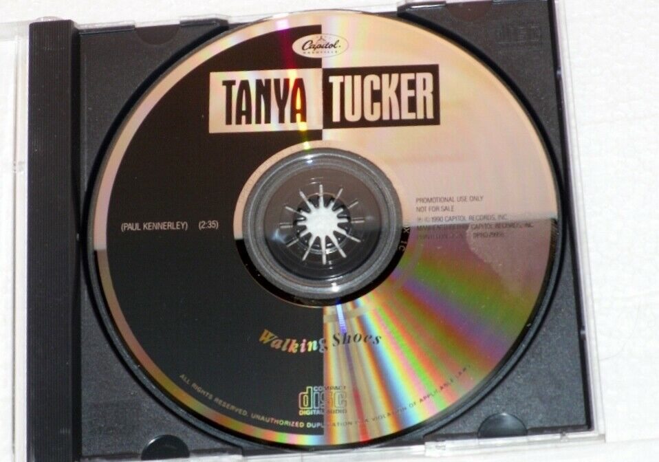 Tanya Tucker - Walking Shoes Promotional ONLY CD Single ** Free Shipping**