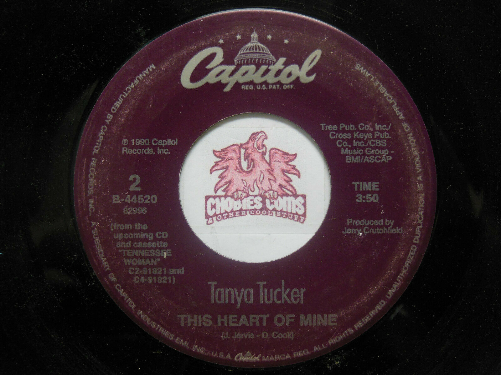 Tanya Tucker: Walking Shoes / This Heart Of Mine, 45 RPM VG (L0)