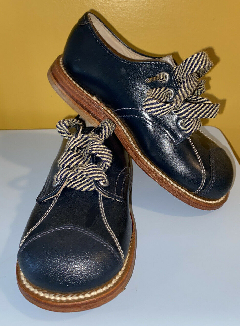 TARSO MEDIUS PRONATOR Blue Orthopedic Leather Walking Shoes Toddler Sz 8B N USA