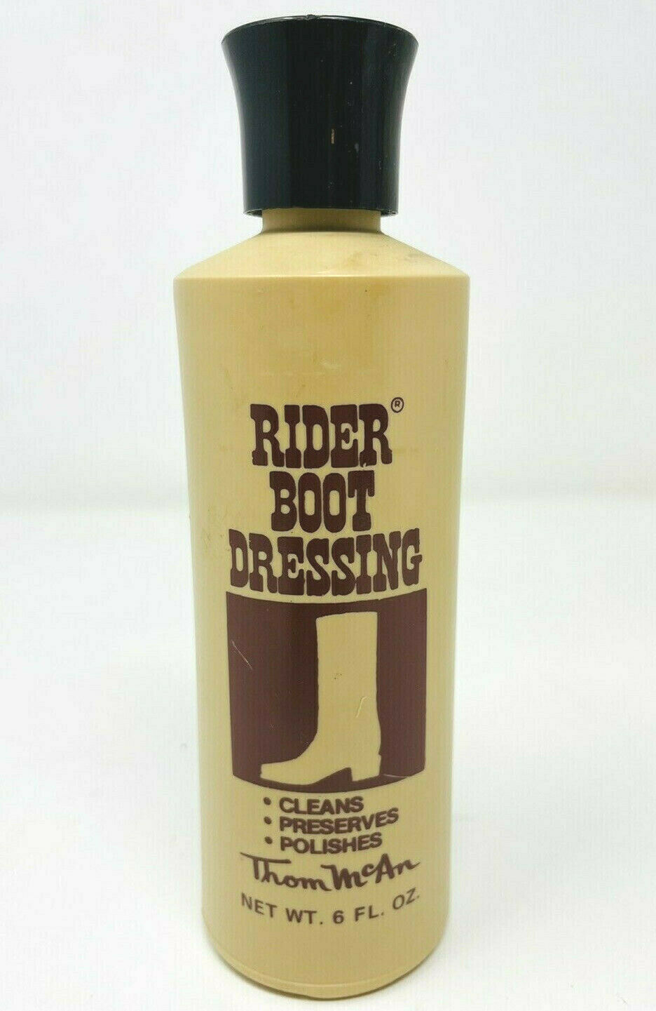 Thom Mcan Rider Boot Dressing New Old Stock Cleaner Leather Shoe Polish Vintage