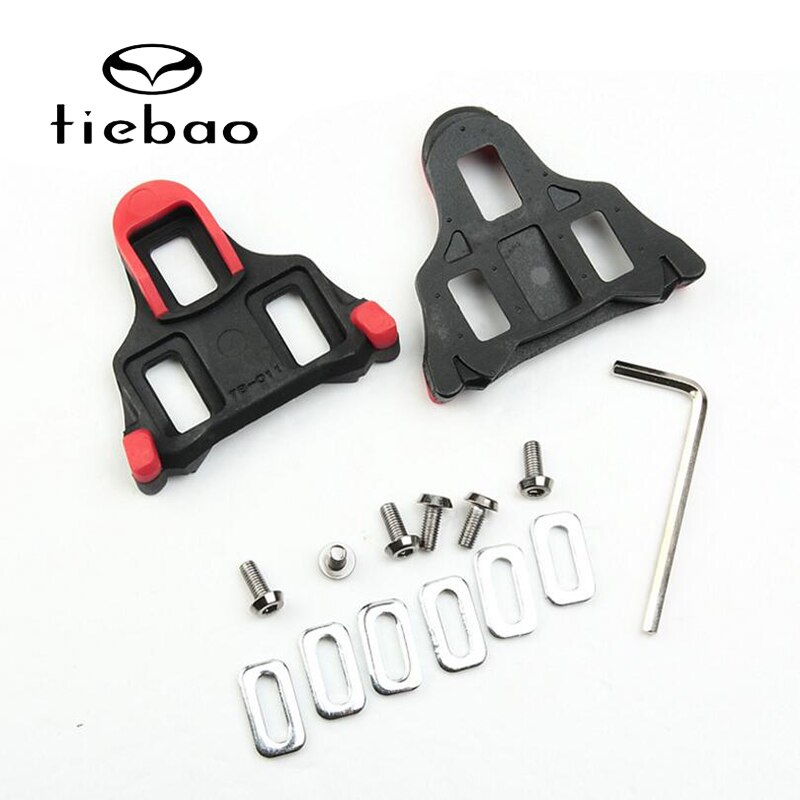 TIEBAO Cycling Shoes SPD System Road Cleat Splint Group Road Bike Shoes Cycling Self-locking Latch Piece Bicycle Pedals