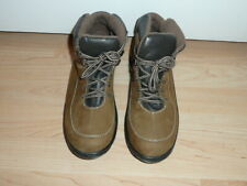TIMBERLAND RUGGED HIKING BOOTS BROWN LEATHER MEN`S 42 EUROPEAN EX CONDITI