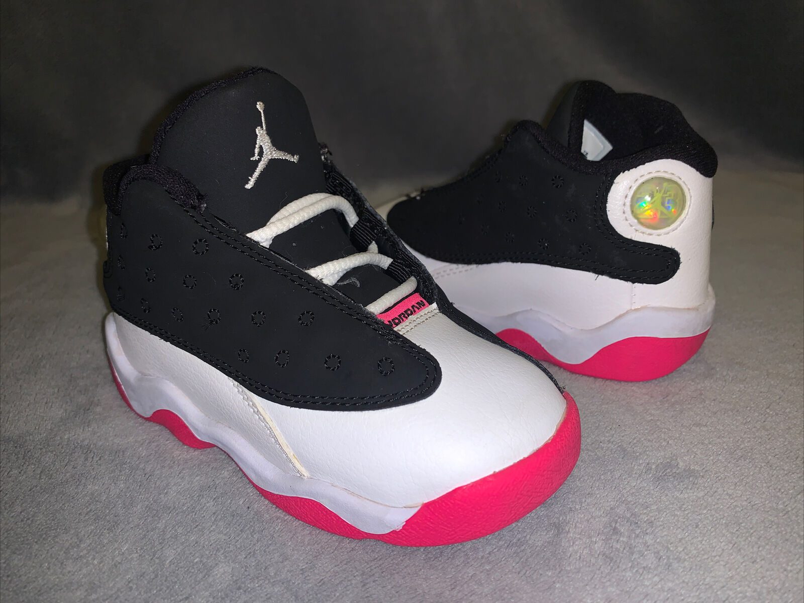 Toddler Girl’s Air Jordan 13 Retro Basketball Shoes 'Hyper Pink' 2014 - Size 7C