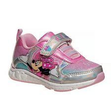 Toddler Girls' Minnie Mouse Light-Up Sneaker Shoes, size: 6 7 8 9 10 11 12 Sale!