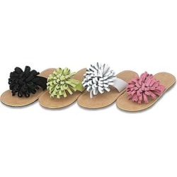 Toddler Little Girls Shoes Curly Pom Summer Sandals 7-4