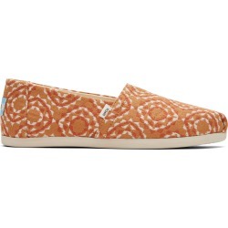 TOMS Orange/Multi Women's Alpargatas Blanket Orange Slip On Espadrille Ortholite Shoes