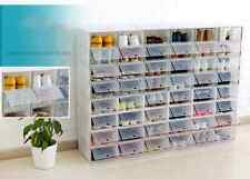 Transparent Plastic Shoe Box Storage Flip Drawer Organizer For Your Goods Modern