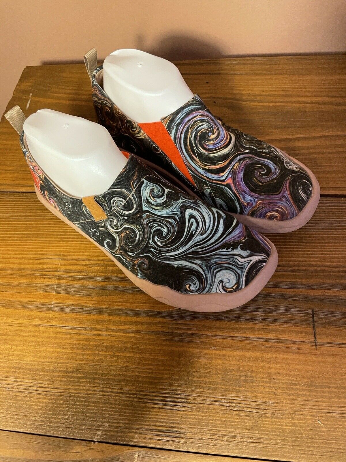 UIN Women’s Canvas Shoes Walk Of Art Starry Night Size 8.5/40