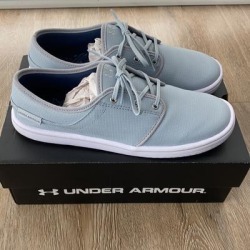 Under Armour Shoes | Light Blue Under Armour Walking Shoes Sneakers | Color: Blue/White | Size: 9