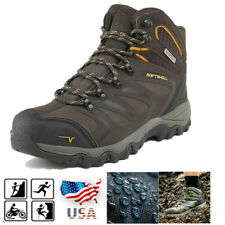 US Men's Ankle Waterproof Hiking Boots Outdoor Lightweight Trekking Trails Shoes