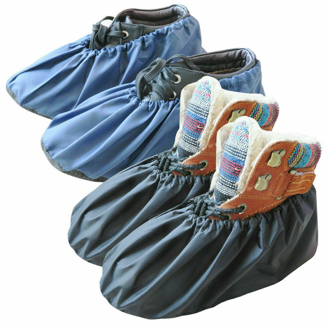 US Premium Washable Reusable Shoe Covers Waterproof Boot Covers For Rainy Day