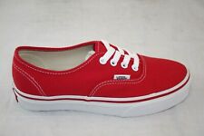 Vans Authentic Canvas Skate Sneaker Canvas- RED VN-0EE3RED UNISEX SHOE