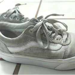 Vans Shoes | Girls Size 13 Vans | Color: Gray | Size: 13