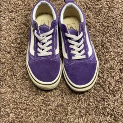Vans Shoes | Vans Size 13 Child Shoes | Color: Purple | Size: 13b