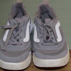 Vans Shoes | Vans Size 13.5 | Color: Gray/White | Size: 13.5g