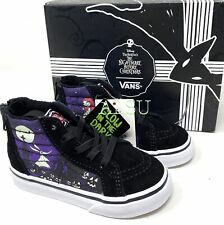 VANS SK8-HI Zip DISNEY Jacks Nightmare Kid’s Shoes VN0A4BV1T35