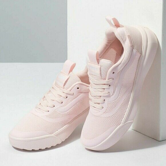 Vans UltraRange Rapidweld Pearl Pink Skate Walking Shoes Women's Size 10