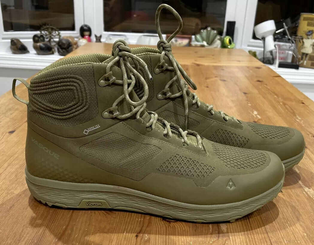 Vasque Breeze LT GTX Mid Men's Size 14 Waterproof Gore-Tex Hiking Boots 7604