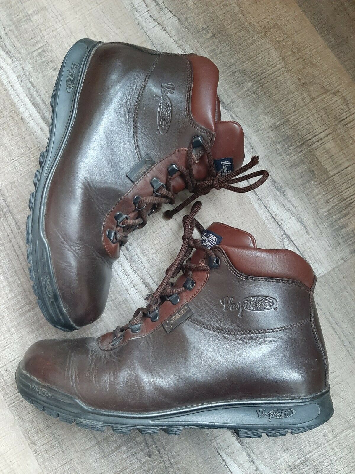 Vasque Men's Hiking Boots Sz 11 Brown Leather Lace Up