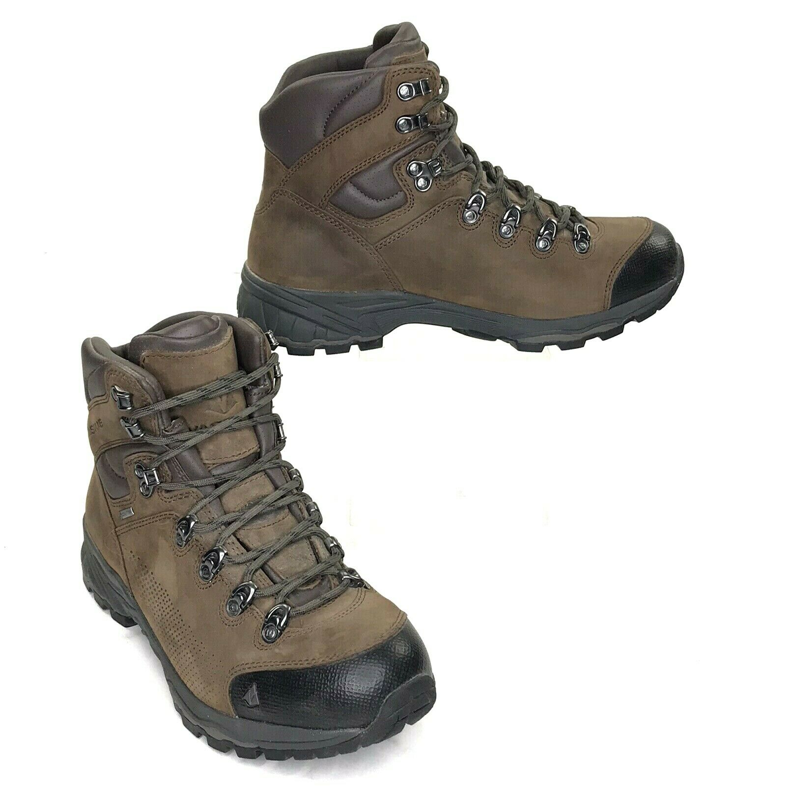 Vasque Men's St. Elias GTX Hiking Boots 7160 M Nubuck Leather Brown Size US 9
