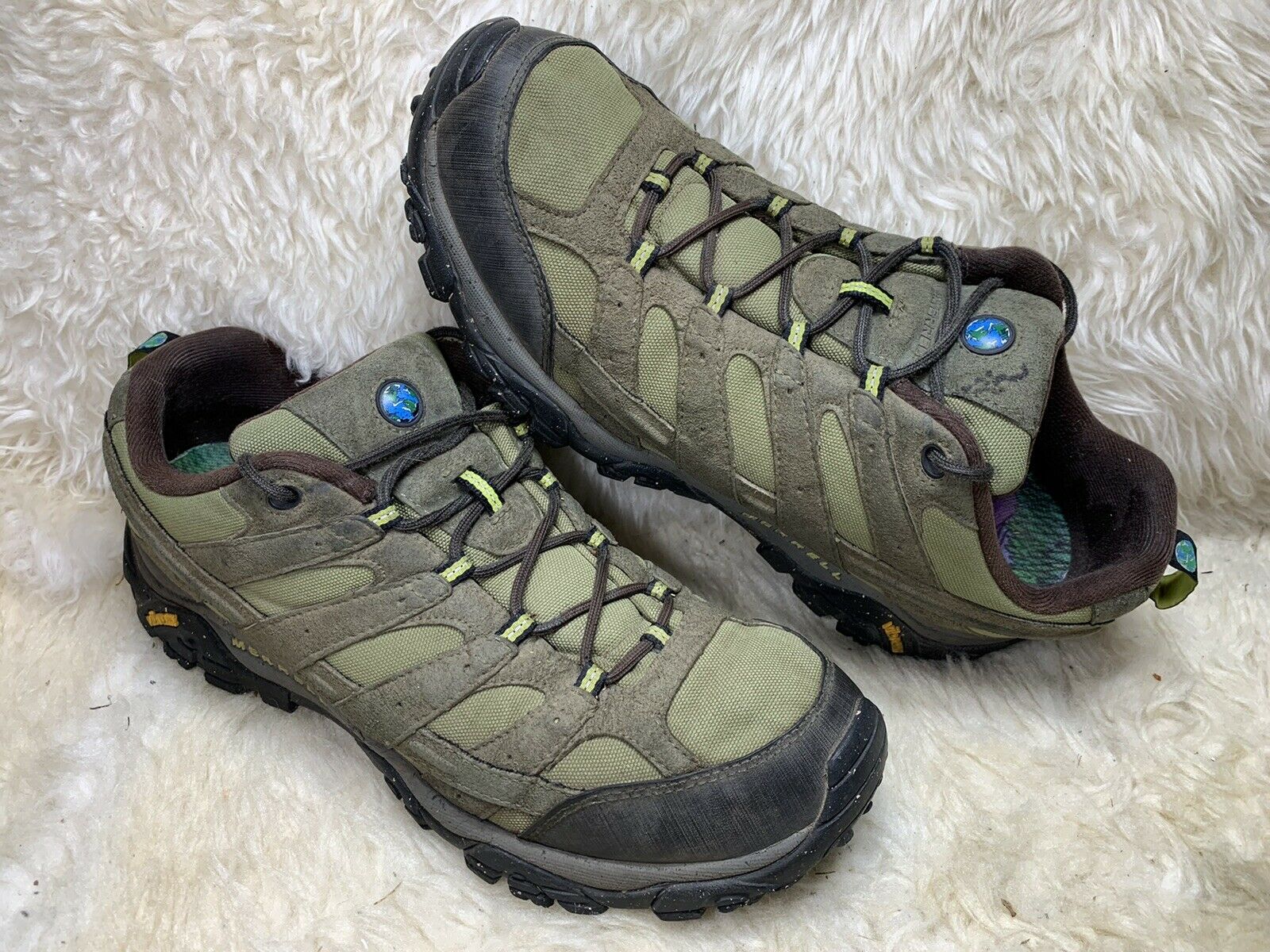 Vegan J50507 Merrell 2 Hiking Boots Vibram Dusty Olive Men’s Size 12