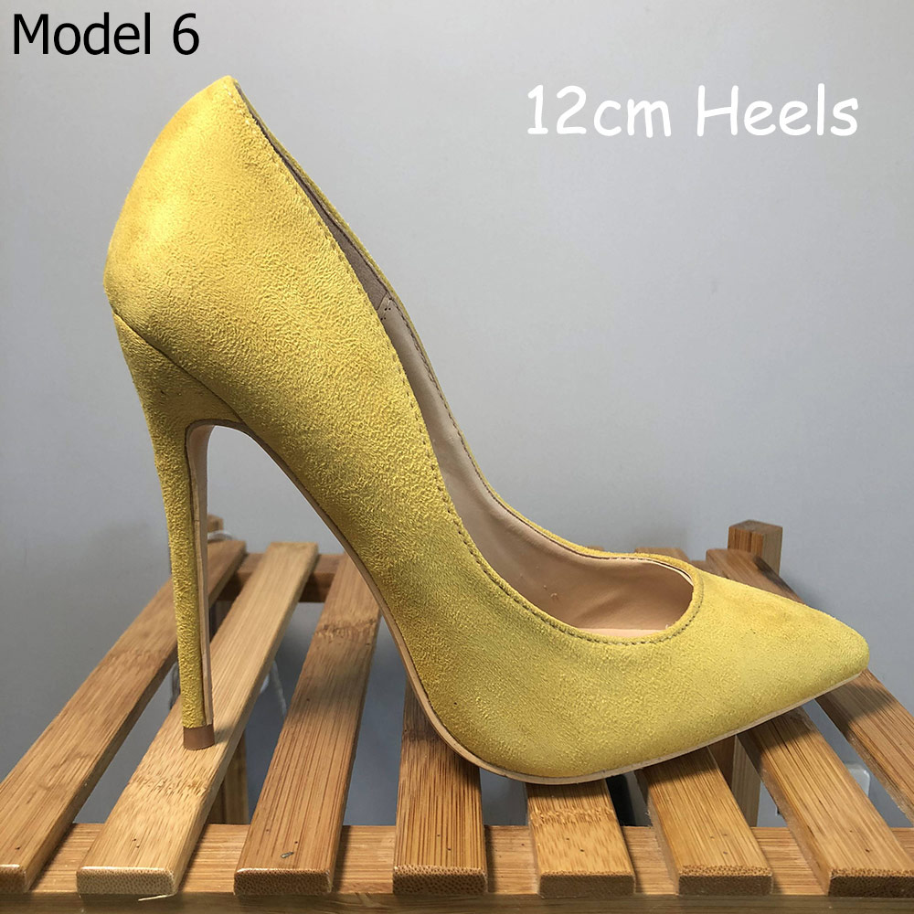Veowalk Size US6.5=CN37=23.5cm, Women Chic Sexy Stiletto Pointy Toe High Heels Shoes, Ladies Pumps Clearance Sale