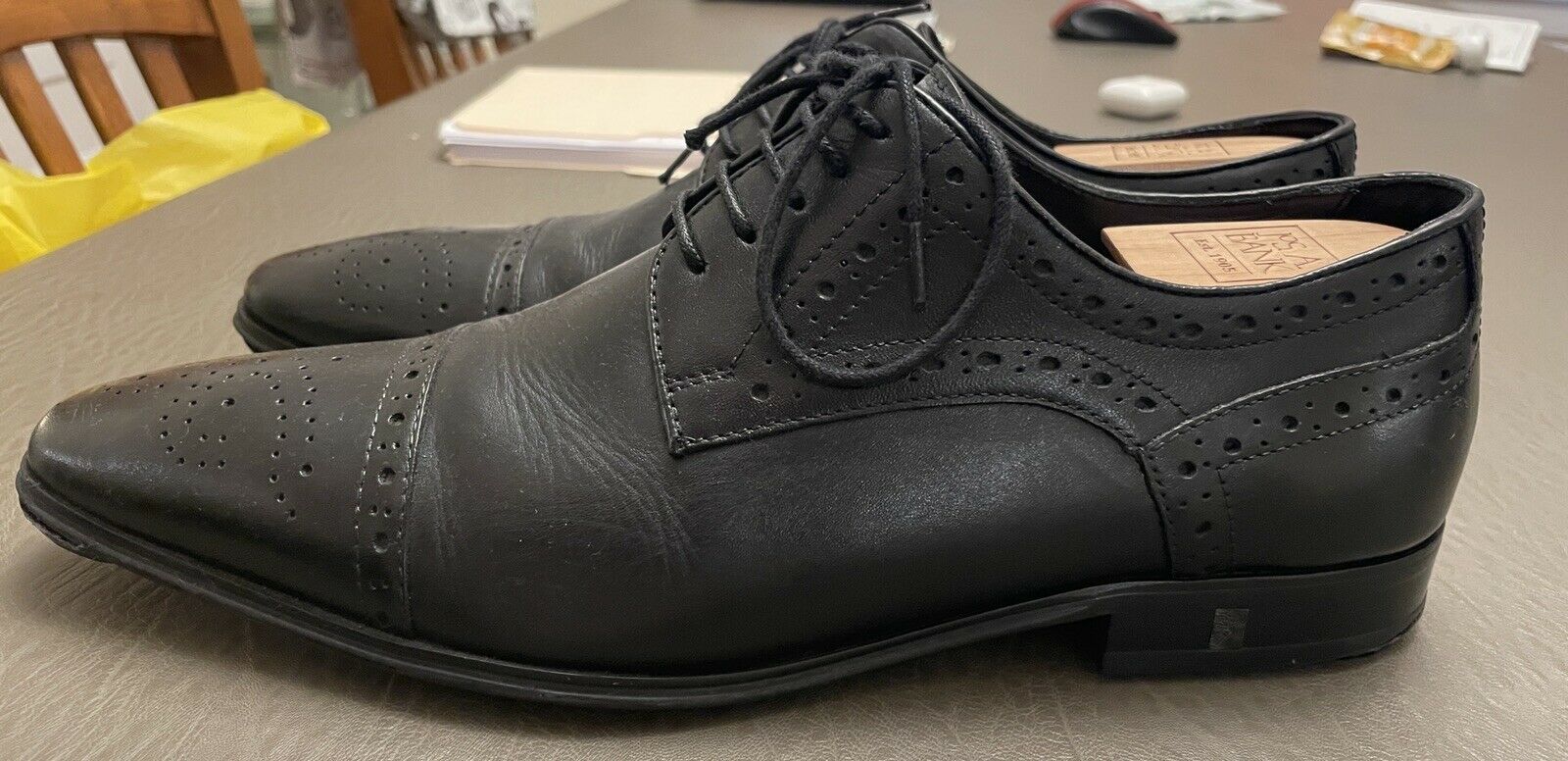 Versace Mens Leather Dress Shoes-Great Condition! Size 10 US