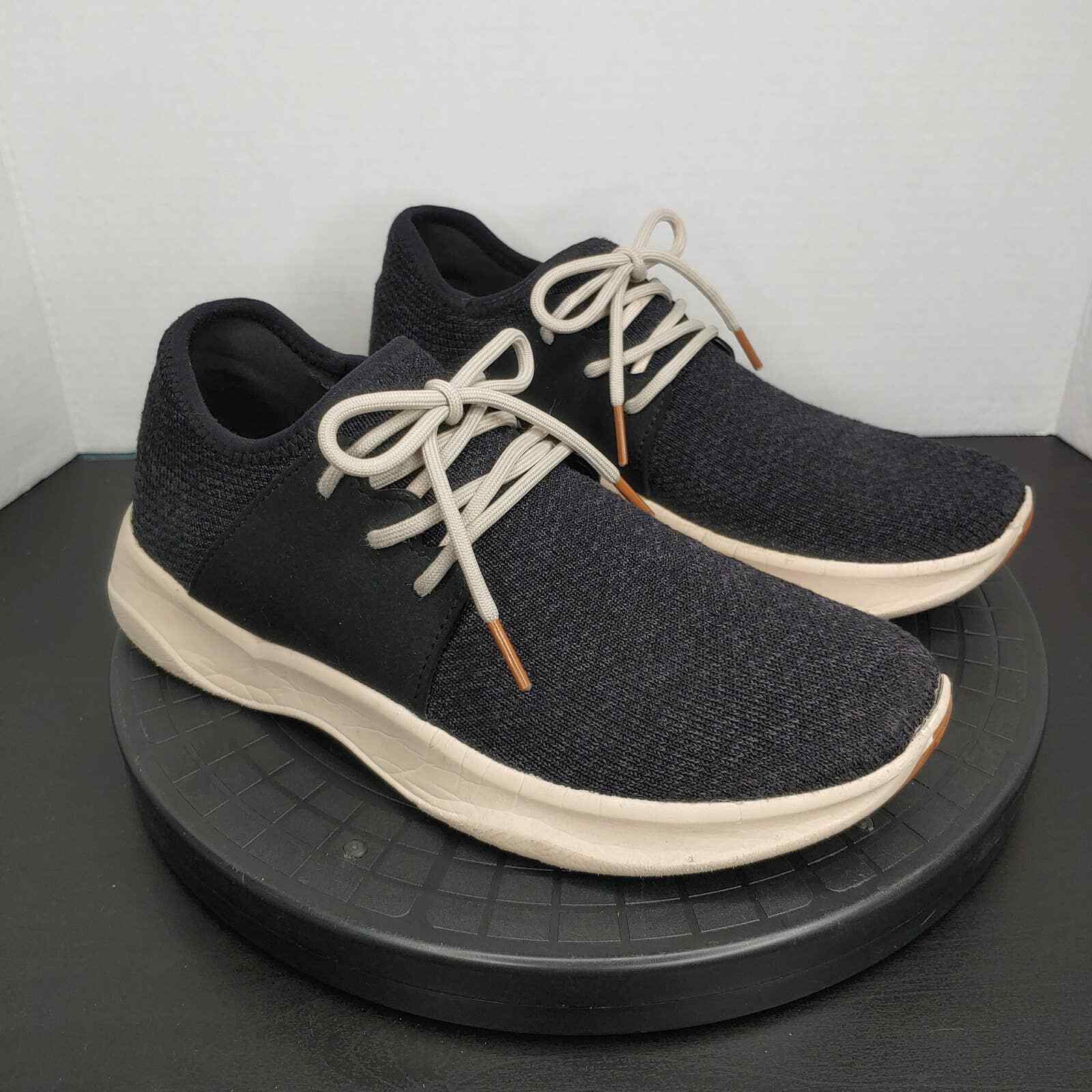 Vessi Everyday Sneakers Limited Edition Midnight Black Waterproof Shoes Sz 8