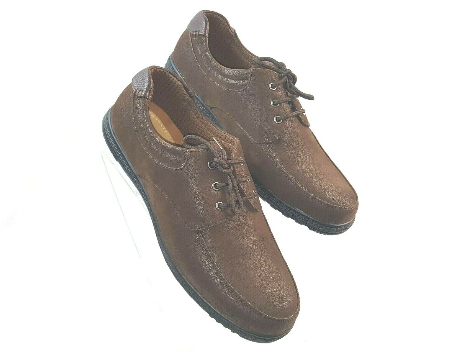 Vikings 50507 Men's Shoes Size 10 Brown Lace-Up Casual Shoes