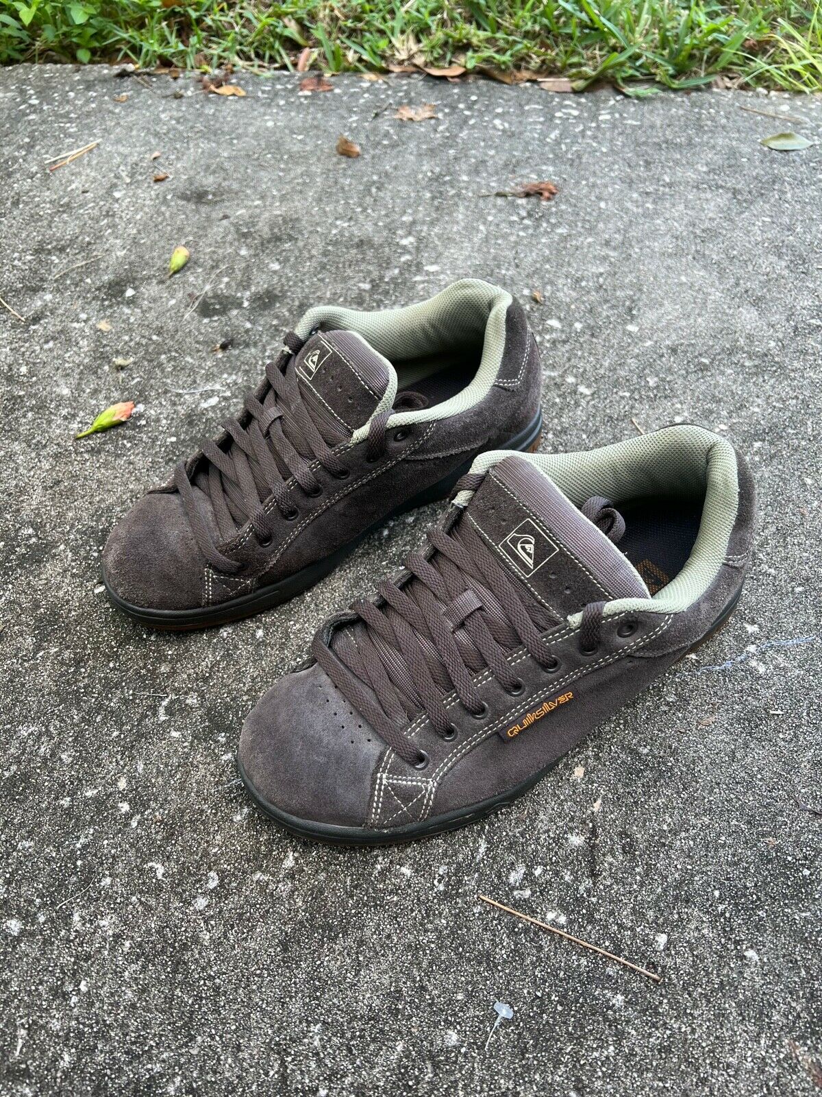 Vintage Quiksilver Puffer Brown Skate Shoes