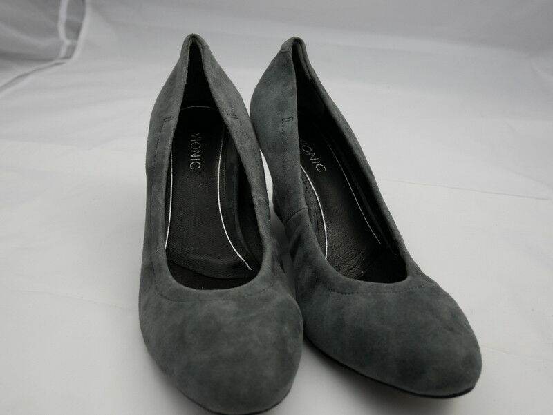 Vionic gray suede dress shoes - Size 8 - new