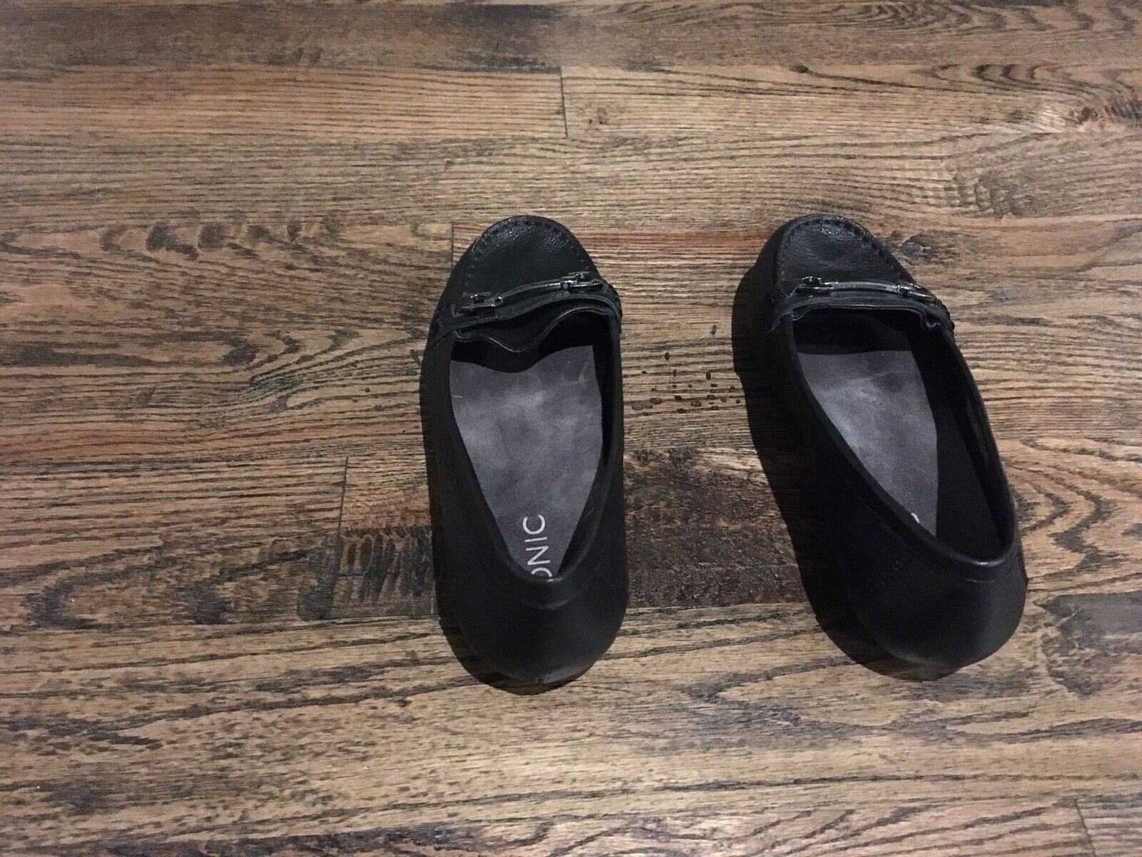 Vionic Kenya Womens Size 6.5 Black Casual Walking Slip On Loafer Shoes